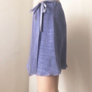 Emporio Armani elegant  flounce a line wrap skirt